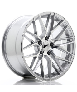 JR Wheels JR28 18x9,5 ET35 5x120 Silver Machined Face
