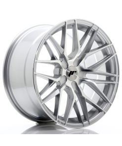 JR Wheels JR28 18x9,5 ET20-40 5H (Custom PCD) Silver Machined Face