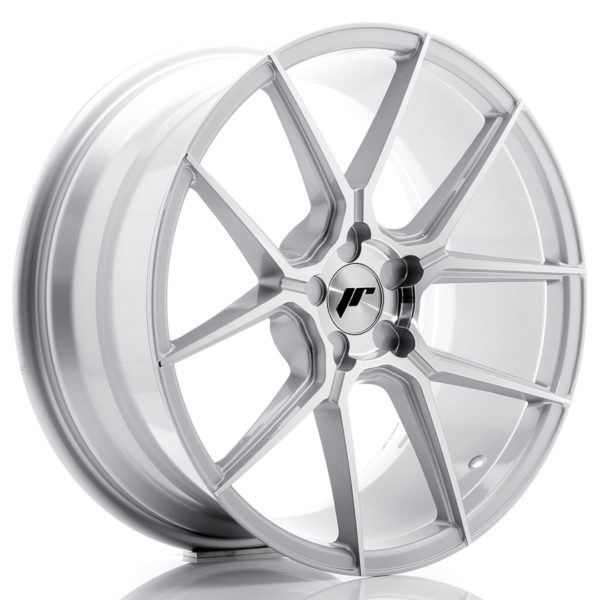 JR Wheels JR30 19x8,5 ET20-42 5H (Custom PCD) Silver Machined Face