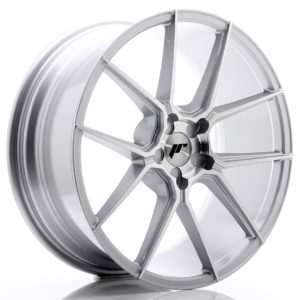 JR Wheels JR30 20x8,5 ET20-42 5H (Custom PCD) Silver Machined Face
