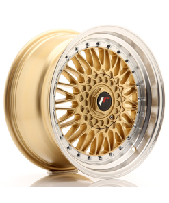 JR Wheels JR9 17x8,5 ET35 5x112/120 Gold w/ Machined Lip