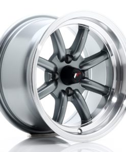JR Wheels JR19 14x8 ET-13 4x100 Gun Metal