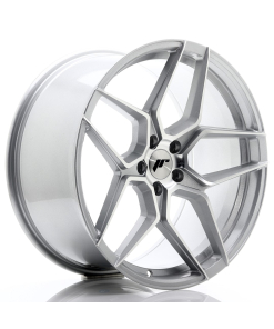 JR Wheels JR34 20x10 ET40 5x120 Silver Machined Face