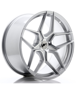 JR Wheels JR34 20x10 ET20-40 5H (Custom PCD) Silver Machined Face