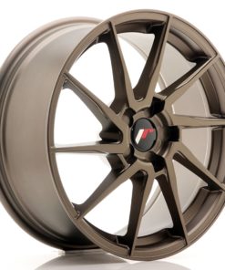 JR Wheels JR36 18x8 ET20-52 5H (Custom PCD) Matt Bronze