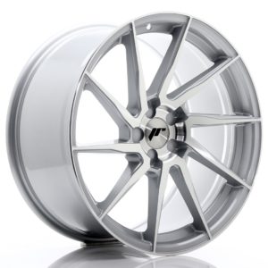 JR Wheels JR36 19x9,5 ET20-45 5H (Custom PCD) Silver Brushed Face