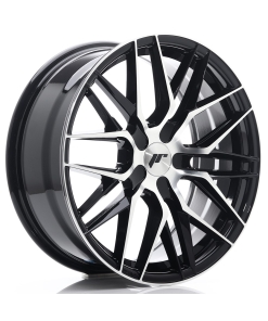 JR Wheels JR28 18x7,5 ET20-40 (Custom PCD) Gloss Black Machined Face