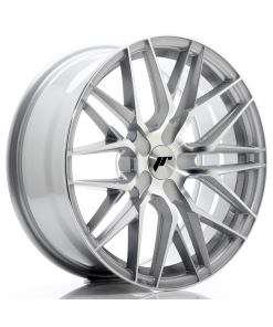 JR Wheels JR28 18x7,5 ET20-40 (Custom PCD) Silver Machined Face