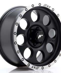 JR Wheels JRX4 17x8.5 ET20 6x114.3 Matt Black w/Machined Lip