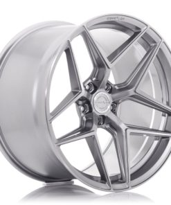 Concaver CVR2 vanne, 21x10,5 ET10-46 (Custom PCD) Brushed Titanium