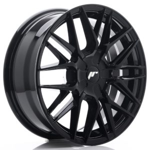 JR Wheels JR28 17x7 ET20-45 (Custom PCD) Glossy Black