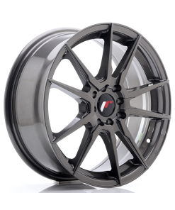 JR Wheels JR21 17x7 ET40 5x108/112 Hyper Gray
