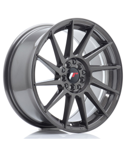 JR Wheels JR22 17x8 ET35 5x100/114 Hyper Gray
