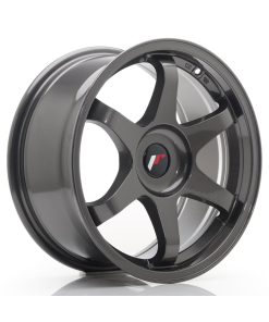 JR Wheels JR3 17x8 ET35 (Custom PCD) Hyper Gray