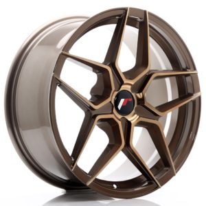 JR Wheels JR34 18x8 ET20-42 5H (Custom PCD) Platinum Bronze