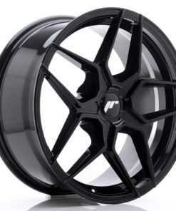 JR Wheels JR34 18x8 ET20-42 5H (Custom PCD) Glossy Black