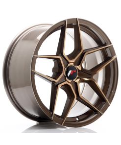 JR Wheels JR34 18x9 ET20-42 5H (Custom PCD) Platinum Bronze