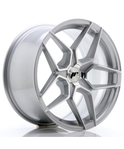 JR Wheels JR34 18x9 ET20-42 5H (Custom PCD) Silver Machined Face