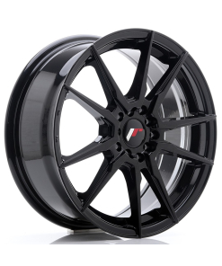 JR Wheels JR21 17x7 ET40 5x108/112 Glossy Black
