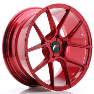 JR Wheels JR30 18x8,5 ET20-40 5H (Custom PCD) Platinum Red