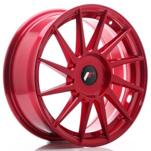 JR Wheels JR22 17x7 ET35-40 (Custom PCD) Platinum Red