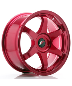 JR Wheels JR3 17x8 ET35 (Custom PCD) Platinum Red