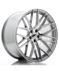 JR Wheels JR28 20x10 ET40 5x120 Silver Machined Face