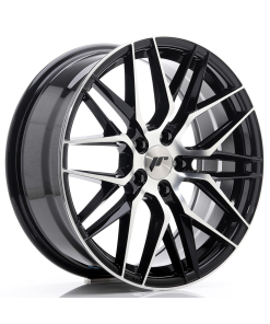 JR Wheels JR28 18x7,5 ET40 5x112 Gloss Black Machined Face