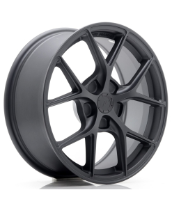 JR Wheels SL01 17x7 ET20-40 5H (Custom PCD) Matt Gun Metal