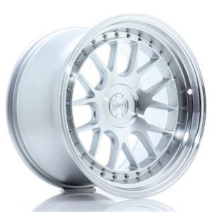 JR Wheels JR40 18x10,5 ET15-22 5H (Custom PCD) Silver Machined Face