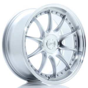 JR Wheels JR41 18x8,5 ET15-35 5H (Custom PCD) Silver Machined Face