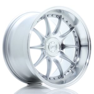 JR Wheels JR41 18x10,5 ET15-25 5H (Custom PCD) Silver Machined Face