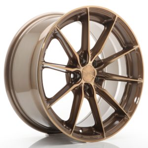 JR Wheels JR37 17x8 ET20-40 5H (Custom PCD) Platinum Bronze