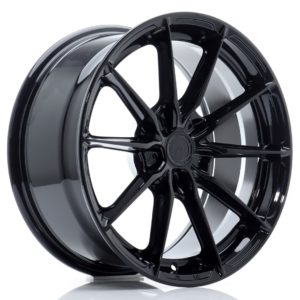 JR Wheels JR37 17x8 ET20-40 5H (Custom PCD) Gloss Black