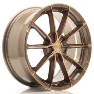 JR Wheels JR37 18x8 ET20-45 5H (Custom PCD) Platinum Bronze