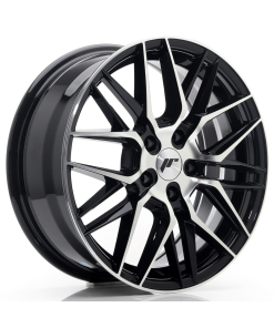 JR Wheels JR28 17x7 ET40 5x114,3 Gloss Black Machined Face