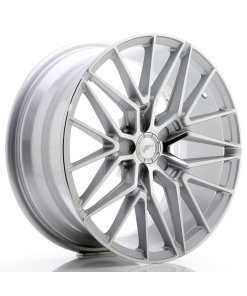 JR Wheels JR38 18x8 ET42 5x112 Silver Machined Face