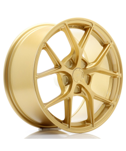 JR Wheels SL01 17x8 ET20-45 5H (Custom PCD) Gold