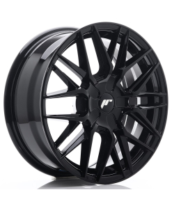JR Wheels JR28 17x7 ET35-45 (Custom PCD) Glossy Black