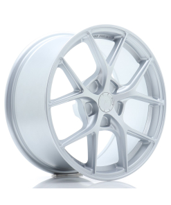 JR Wheels SL01 17x9 ET20-50 5H (Custom PCD) Matt Silver