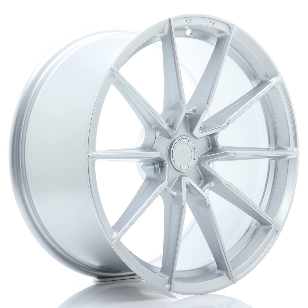 JR Wheels SL02 19x10 ET20-51 5H (Custom PCD) Matt Silver