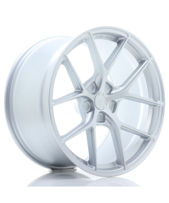 JR Wheels SL01 19x9 ET20-35 5H (Custom PCD) Matt Silver