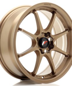 JR Wheels JR5 17x7 ET25 4x108 Dark Anodized Bronze
