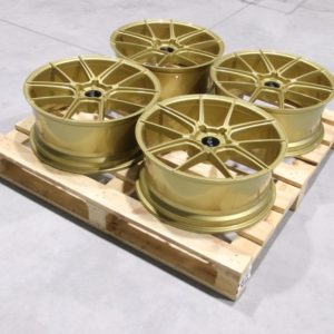 Wheel set JR30 20x8,5 ET40-42 5H BLANK Gloss Gold