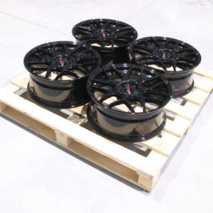 Wheel set JR18 18x7,5 ET25 4x108 Gloss Black