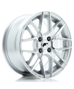 JR Wheels JR28 15x7 ET38 4x100 Silver Machined Face
