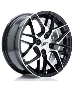 JR Wheels JR28 15x7 ET25 4x100 Gloss Black Machined Face