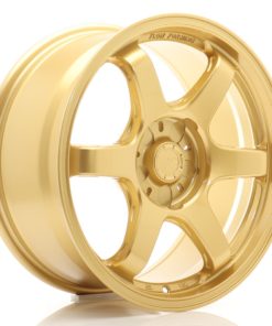 JR Wheels SL03 17x8 ET20-42 5H (Custom PCD) Gold