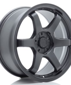 JR Wheels SL03 18x8 ET20-35 5H (Custom PCD) Matt Gun Metal