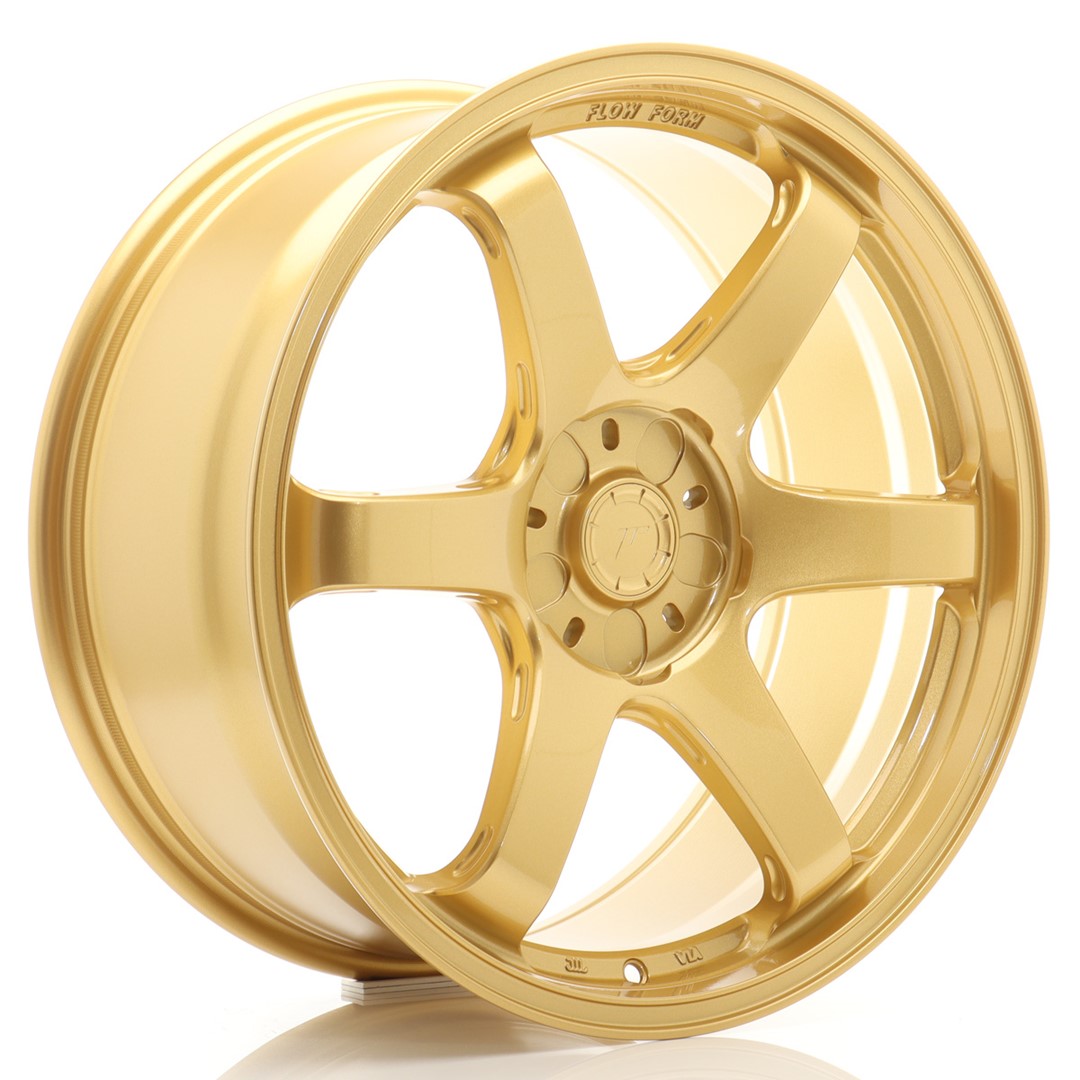JR Wheels SL03 19x8 ET20-35 5H (Custom PCD) Gold